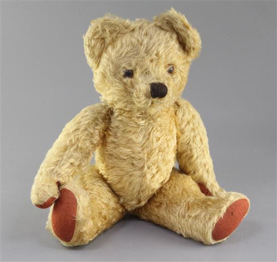 A 1950s Chad Valley bear, 19in.